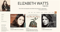 Desktop Screenshot of elizabethwattssoprano.com